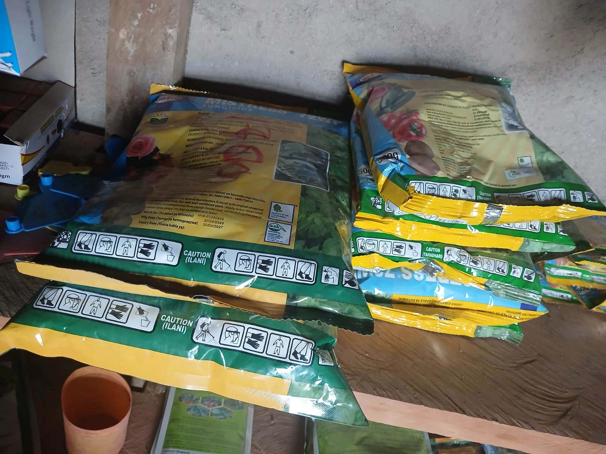 Trinite Agrovet agricultural crop protection products in West Pokot, Kenya