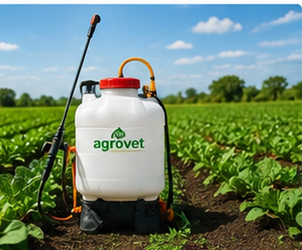 Trinite Agrovet crop sprayer farm protection in West Pokot, Kenya