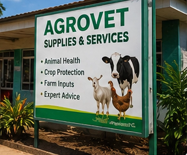 Trinite Agrovet supplies services store in West Pokot, Kenya