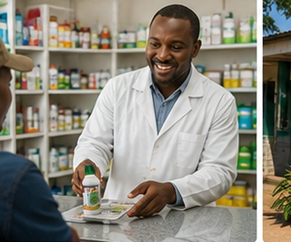 Trinite Agrovet veterinary expert farmer service in West Pokot, Kenya